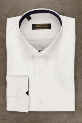 Рубашка белая приталенная Рубашки