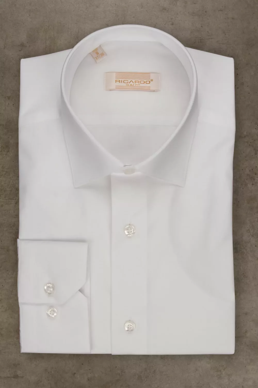 Рубашка белая приталенная 100% cotton Каталог