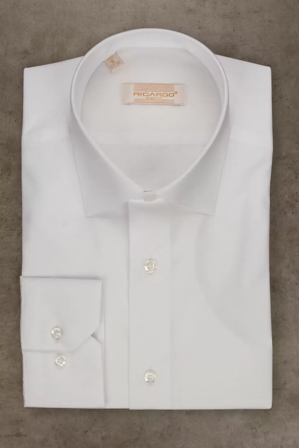 Рубашка белая приталенная 100% cotton Каталог