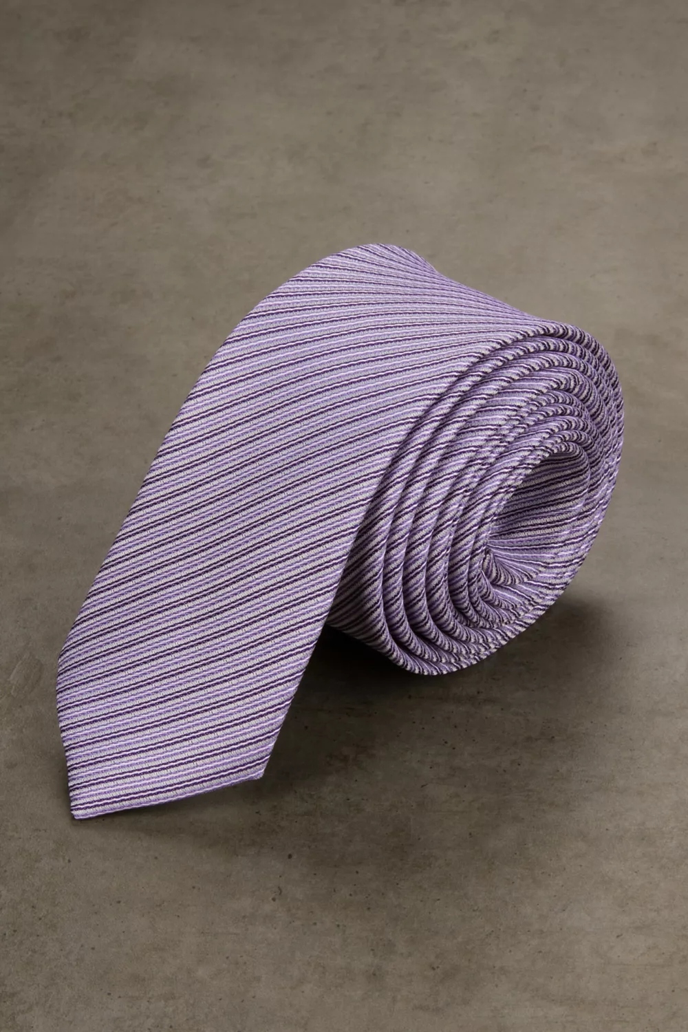 37 Галстук сиреневый в полоску Каталог