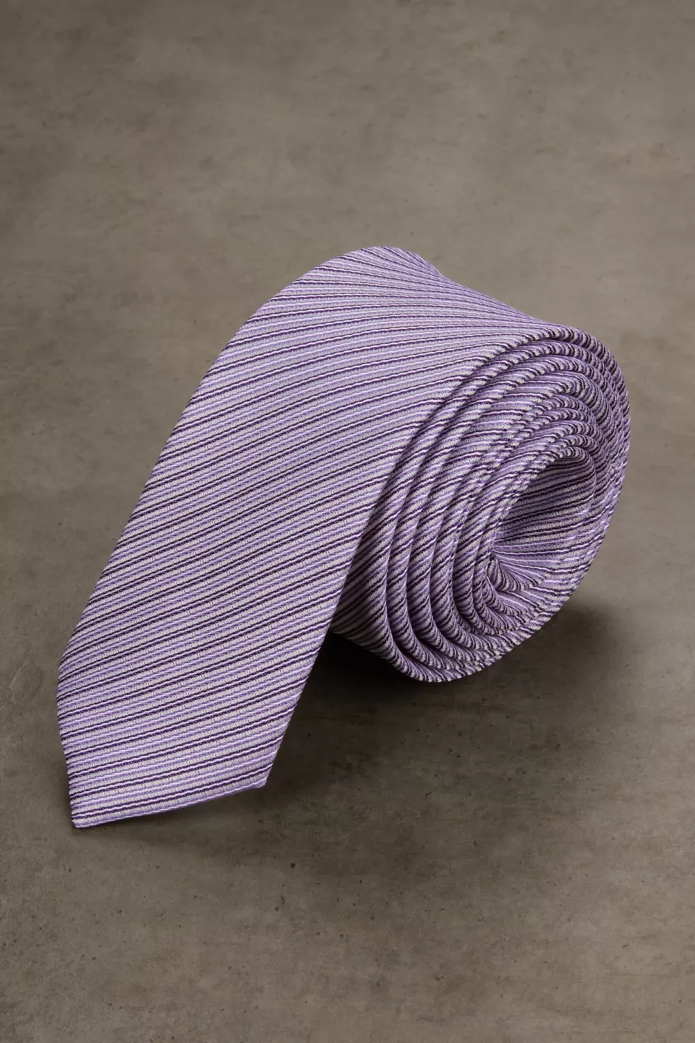 Галстук сиреневый в полоску Каталог
