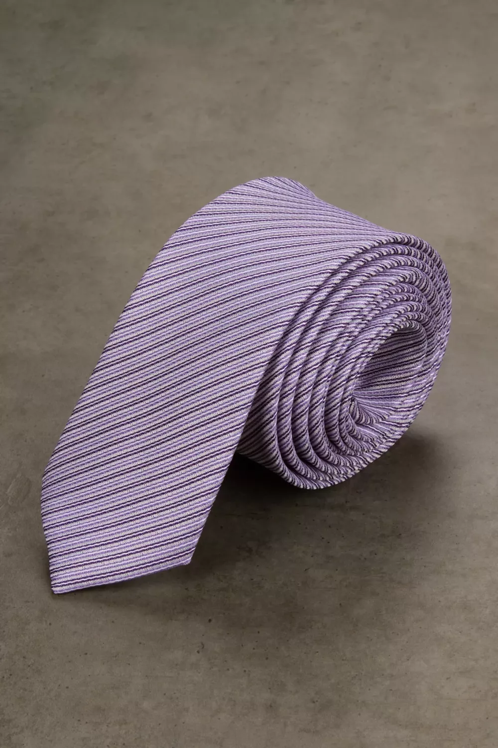 Галстук сиреневый в полоску Каталог