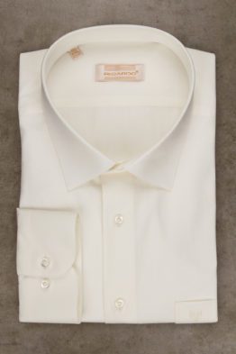 Рубашка цвет айвори, классический фасон Рубашки