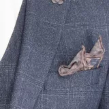 Костюм-тройка темно-серого цвета в неявную клетку Каталог