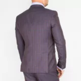 Костюм-двойка темно-бордового цвета в клетку Каталог