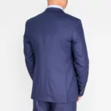 Костюм-тройка, синего цвета ткань с перфорацией Каталог