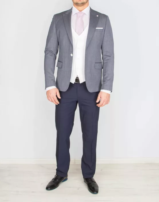 Костюм-тройка комбинированная модель Каталог