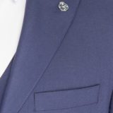 Костюм-тройка  синий, однотонный, ткань стрейчевая Костюмы на выпускной
