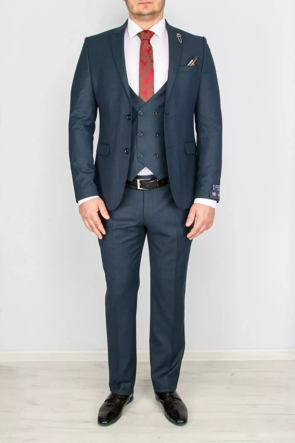 143 Костюм-тройка изумрудного цвета Каталог