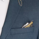 Костюм-тройка изумрудного цвета Каталог