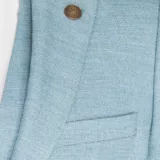 Костюм-тройка бирюзового цвета Каталог