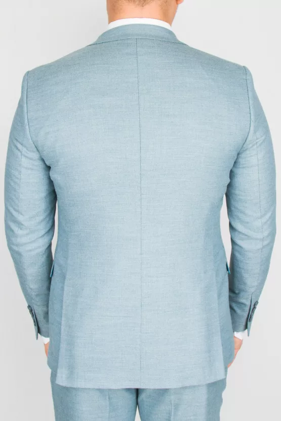 Костюм-тройка бирюзового цвета Каталог