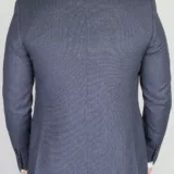 Приталенный костюм-тройка серого цвета Брючные мужские костюмы