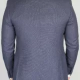 Приталенный костюм-тройка серого цвета Брючные мужские костюмы