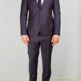 Костюм-двойка темно-фиолетового цвета. Каталог