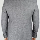 Костюм-тройка серого цвета с трикотажным синим жилетом Каталог