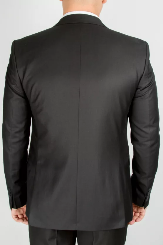 Костюм-тройка матово-черный Каталог