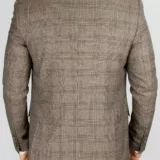 Клетчатый костюм-тройка песочного цвета Вечерние мужские костюмы