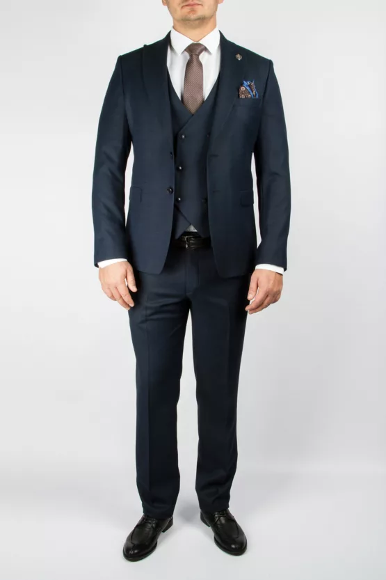 Костюм-тройка темно-изумрудного цвета Каталог