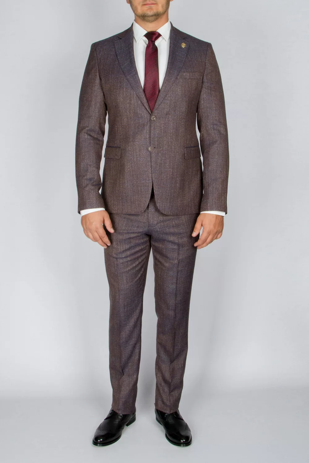 Костюм-двойка светло-коричневого оттенка Каталог