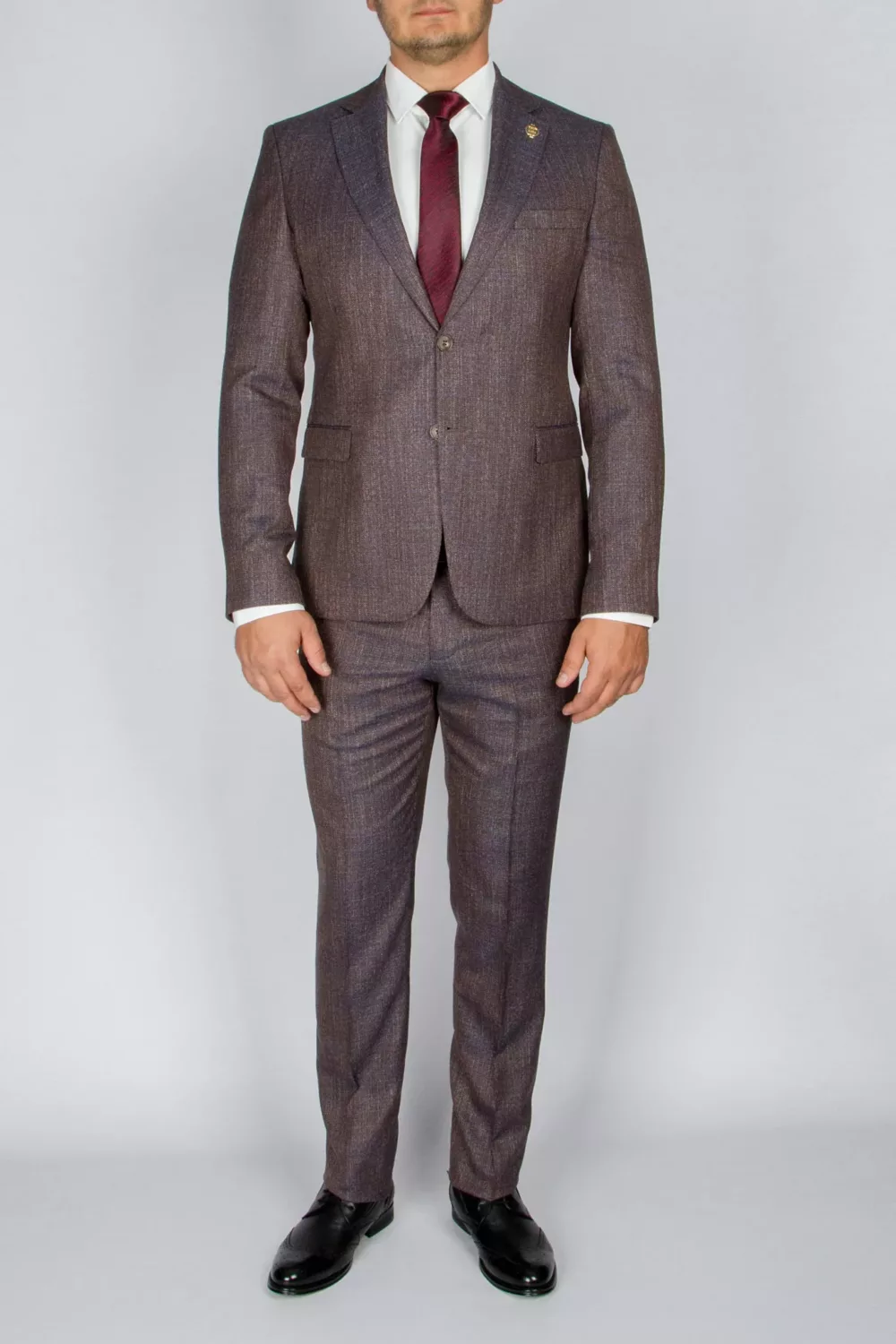 Костюм-двойка светло-коричневого оттенка Каталог