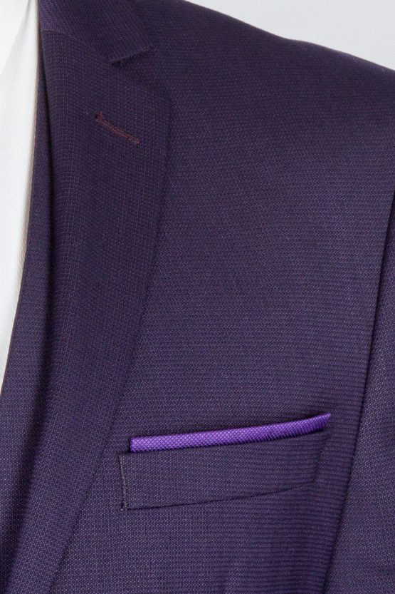 Костюм-тройка темно-фиолетового цвета Костюм на свадьбу