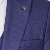 Твидовый костюм-тройка синего цвета Каталог