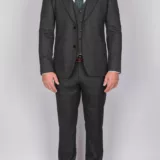 Твидовый костюм-тройка темно-серого цвета Каталог