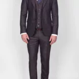 Костюм-тройка серый цвет Брючные мужские костюмы