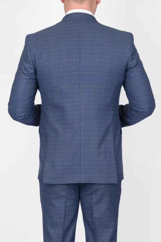 Костюм-тройка изумрудный цвет в клетку Каталог