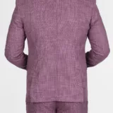 Костюм-тройка розового цвета Вечерние мужские костюмы