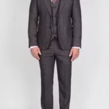 Костюм-тройка кофейного цвета Вечерние мужские костюмы