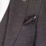 Костюм-тройка кофейного цвета Вечерние мужские костюмы