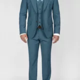 Костюм-тройка цвета «морской волны» Каталог