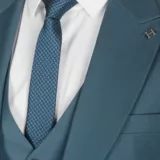 Костюм-тройка цвета «морской волны» Каталог