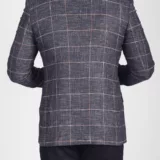 Костюм-тройка в крупную клетку с однотонными брюками Каталог