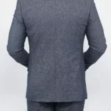 Серый костюм-тройка в песочную клетку Каталог