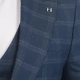 Изумрудный костюм-тройка в клетку Каталог