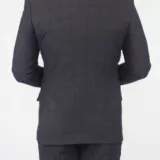 Костюм-тройка темно-коричневый цвет в клетку Каталог