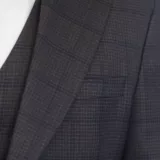 Костюм-тройка темно-коричневый цвет в клетку Каталог