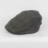 Костюм-тройка песочного цвета с зеленой клеткой Каталог