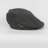 Костюм-тройка песочного цвета с зеленой клеткой Каталог