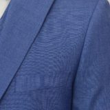 Костюм-тройка мужской небесно-голубого цвета Вечерние мужские костюмы