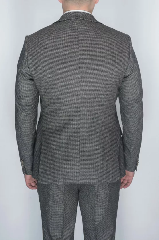 Костюм-тройка песочный цвет текстурная ткань Каталог