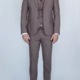 Костюм-тройка цвет Бургунди Вечерние мужские костюмы