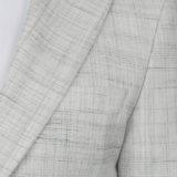 Костюм светло-бежевого цвета текстурная ткань Клубный костюм