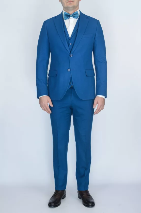 Костюм-тройка цвет «Морской волны» Каталог