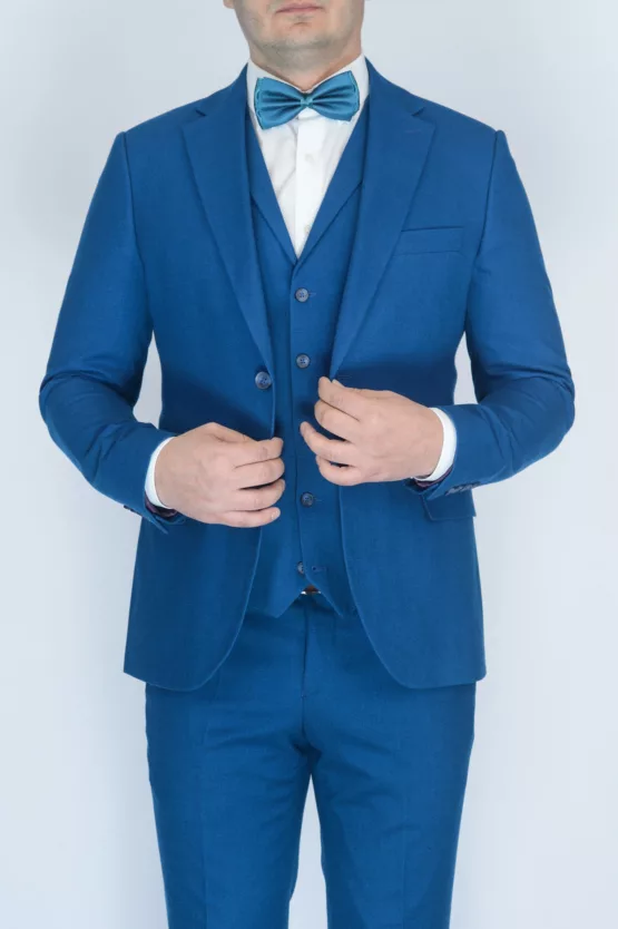 Костюм-тройка цвет «Морской волны» Каталог