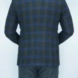 Костюм-тройка с синим клетчатым пиджаком Каталог