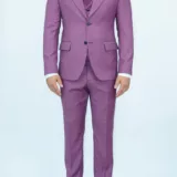 Костюм-тройка сиреневого оттенка Каталог